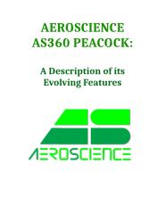 AeroScience AS360 Peacock, A Description of its Features v1.0.docx