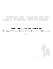 Star Wars Saga Edition - Dawn of Defiance - 08 - The Gem of Alderaan.pdf