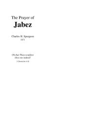 the prayer of jabez - c. h. spurgeon.pdf