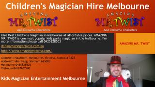 Childrens Magician Hire Melbourne.pdf