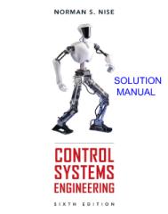 NISE Control Systems Engineering 6th Ed Solutions.PDF