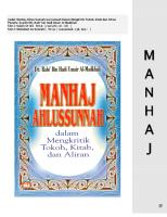 Dr. Rabi' bin Hadi Umair al-Madkhali - Manhaj Ahlussunnah Dalam Mengkritik Tokoh, Kitab dan Aliran.pdf